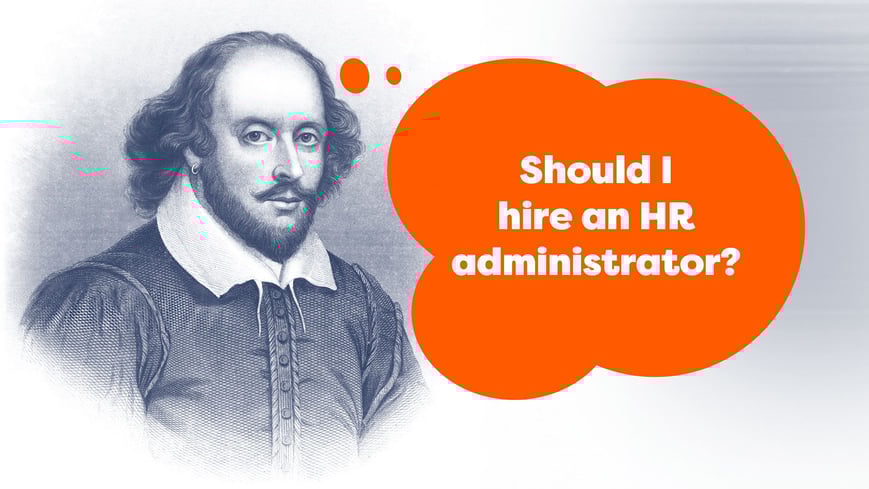 William Shakespeare asks